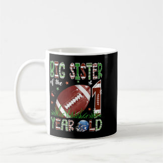 Große Schwester des 1-jährigen Fußballs zum 1. Geb Kaffeetasse