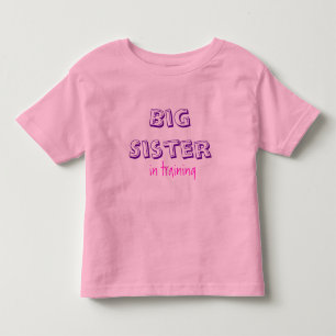 Große Schwester, im Training Kleinkind T-shirt