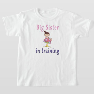 Große Schwester im Training Niedliche Pilzmaus T-Shirt