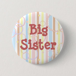 Große Schwester-Knopf Button