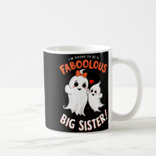 Große Schwester Schwangerschaftsankündigung Hallow Kaffeetasse
