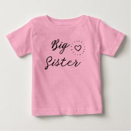 Große Schwester Shirt, Big Sis Shirt, kleine Schwe Baby T-shirt