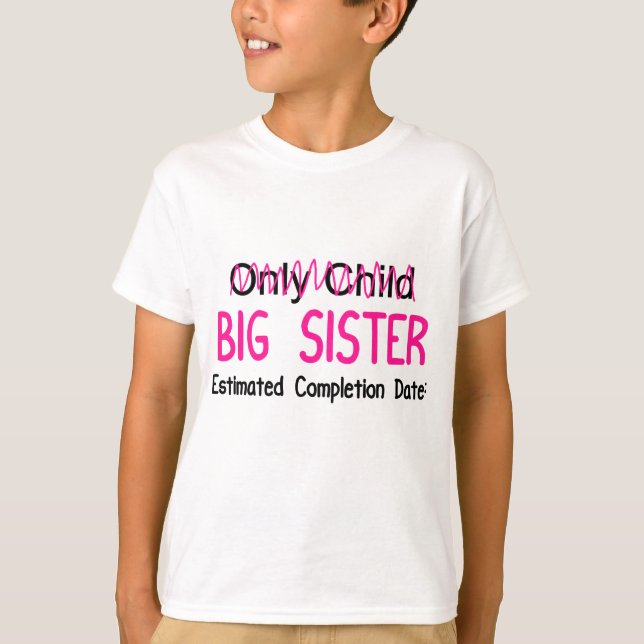 Große Schwester T-Shirt (Vorderseite)