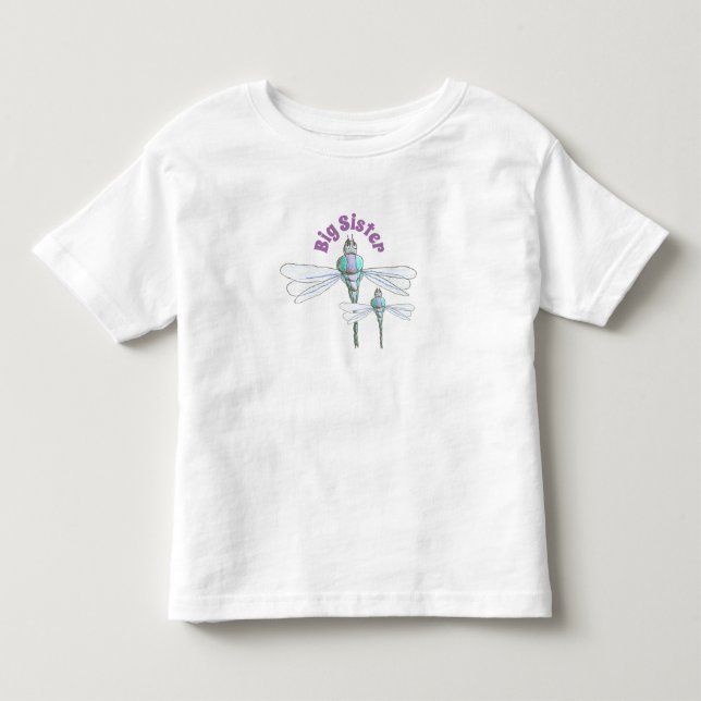 Große Schwester Tee - Libellen-Thema (Vorderseite)