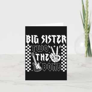 Große Schwester von The Bad Two the Bone Geburtsta Karte