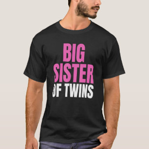 Große Schwester von Zehn neuen Schwester Geschwist T-Shirt