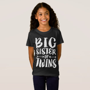 Große Schwester von Zwillingen Ältere Schwester  T-Shirt