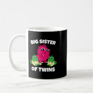 Große Schwester von Zwillingen neue Schwester Gesc Kaffeetasse