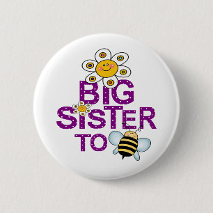 Große Schwester zum zu sein! Button