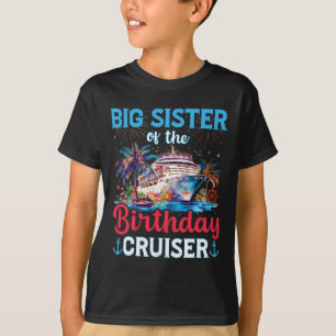 Große Schwestern des Geburtstags-Cruisers Lustige T-Shirt