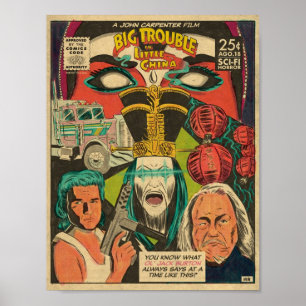 Große Schwierigkeiten in kleinen Chinen Film Poster