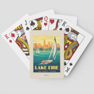 Große Seen   Lake Erie Spielkarten