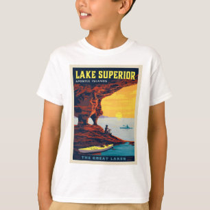 Große Seen   Lake Superior T-Shirt