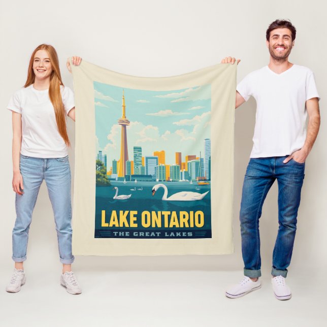 Große Seen | Ontario Fleecedecke (Beispiel)