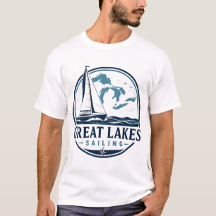 Große Seen Segeln T-Shirt