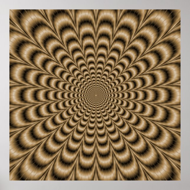 Große Sepia Pulposter Poster (Vorne)