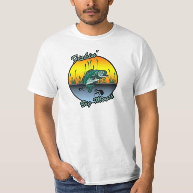 Große Shirts der Maul- und Seefischerei (Vorderseite)