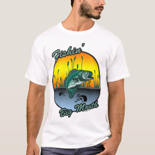 Große Shirts der Maul- und Seefischerei