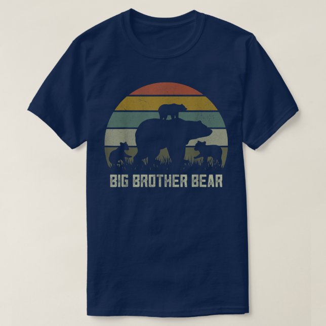 Große Shirts mit Bären, Drei-Kids-Club (Design vorne)
