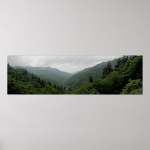 Große Smokey Gebirgsnationalpark Panormaic 2 Poster