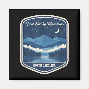 Große Smoky Mountains North Carolina Natur Wandern Magnet