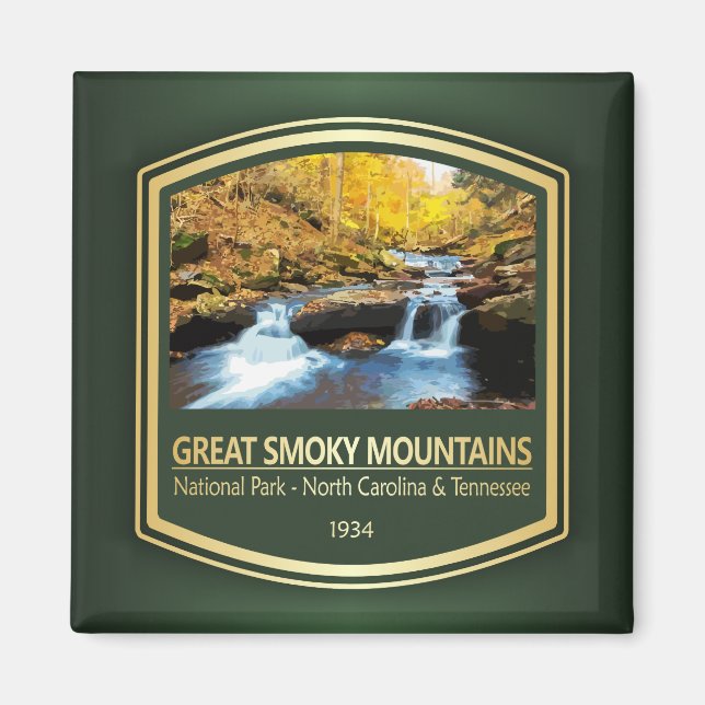 Große Smoky Mountains NP (PF) Magnet (Vorne)