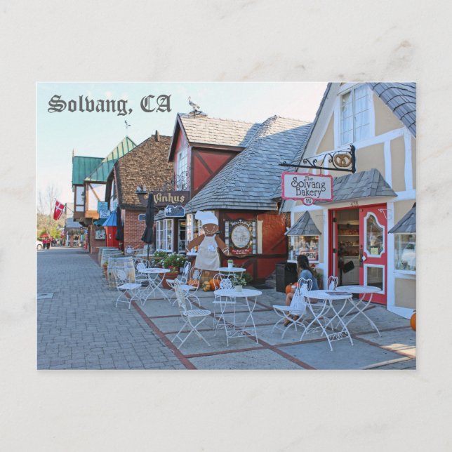 Große Solvang Postkarte! Postkarte (Vorderseite)