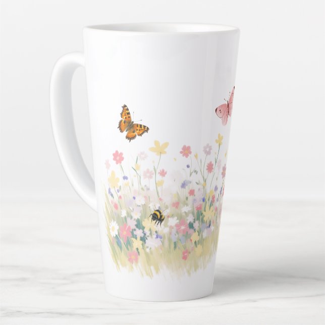 Große Sommerwiese-Tasse Milchtasse (Linke Ecke)