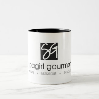 Große Spagirl feinschmeckerische Kaffee-Tasse Zweifarbige Tasse