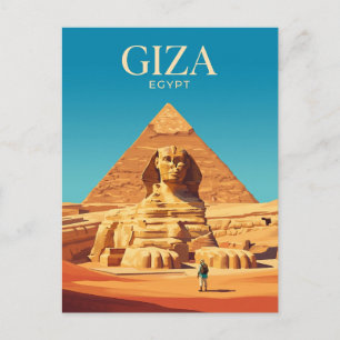 Große Sphinx Ägypten Postkarte