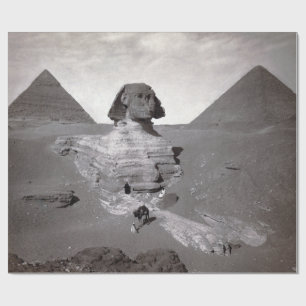 Große Sphinx & Gräberfeld der Pyramiden von Gizeh  Geschenkpapier