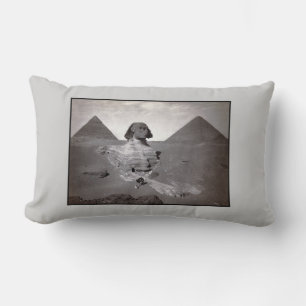Große Sphinx & Gräberfeld der Pyramiden von Gizeh Lendenkissen