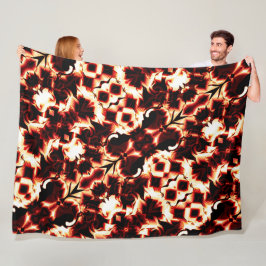 Große Spiegelung von leicht gearbeiteten Formen Fleecedecke