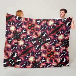 Große Spiegelung von leicht gearbeiteten Formen Fleecedecke