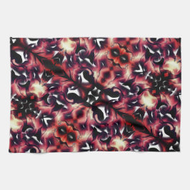 Große Spiegelung von leicht gemeißelt, weiß Geschirrtuch