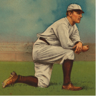 Große Spieler der goldenen Ära - McGraw Freistehende Fotoskulptur