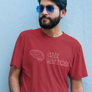 Größe spielt eine akademische Rolle T-Shirt