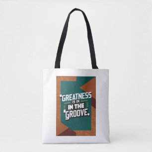 Größe steckt im Groove Tasche