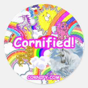 Große Sticker! Runder Aufkleber