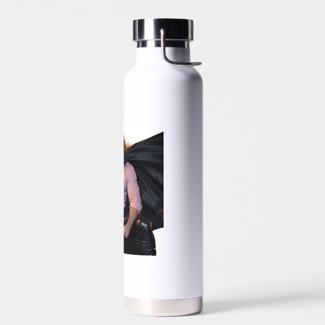 Große Sug-Wasserflasche Trinkflasche (Links)