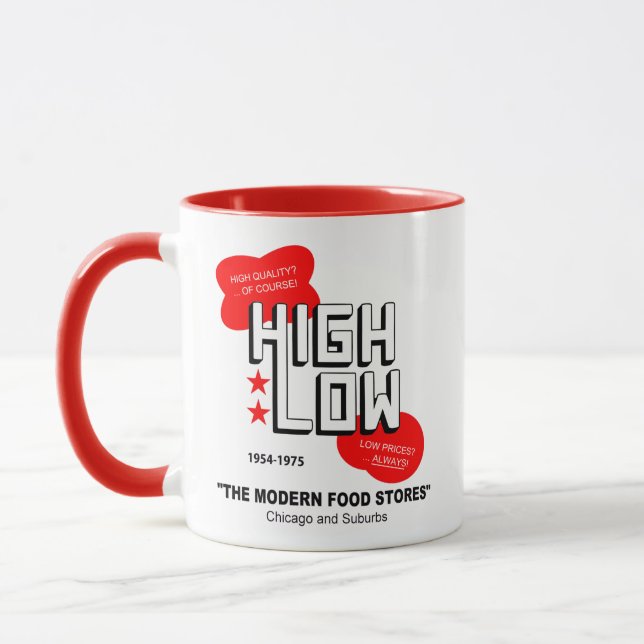 Große Supermärkte, Chicago und Vororte, IL Tasse (Links)