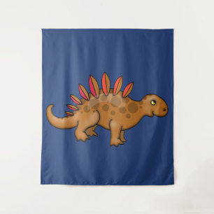 Große süße Stegosaurus-Kinder-Wanddekoration für d Wandteppich