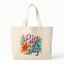 Große Tasche der Blumen - Natur, Eleganz und Öko