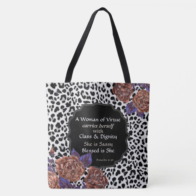Große Tasche für Tugendblütenblätter (Vorderseite)