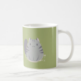 Grosse tasse de chat tigré