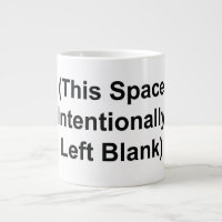 GROSSE TASSE "Dieser Bereich ist absichtlich leer
