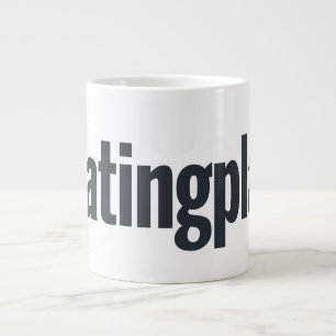 Große Tasse mit Logo für Meingplace