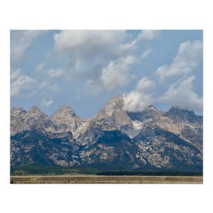 Große Tetons Poster