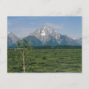 Große Tetons, Wyoming Postkarte