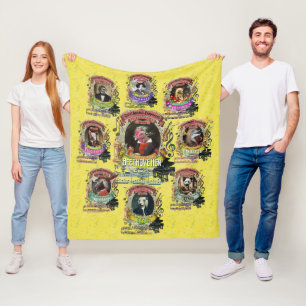 Große Tierkomponist-klassische Musik Fleecedecke